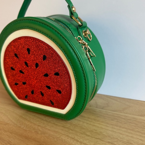 Green and Red Watermelon-Themed Women's Bag - Picture 2 of 4